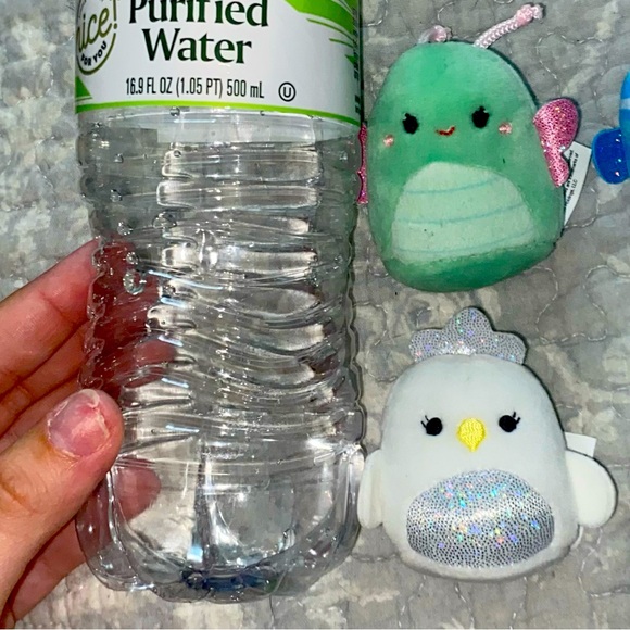 Set of 6 mini squishmallows (undressed) 🦄🐣🦋🐛🐐🐬 - Picture 2 of 2